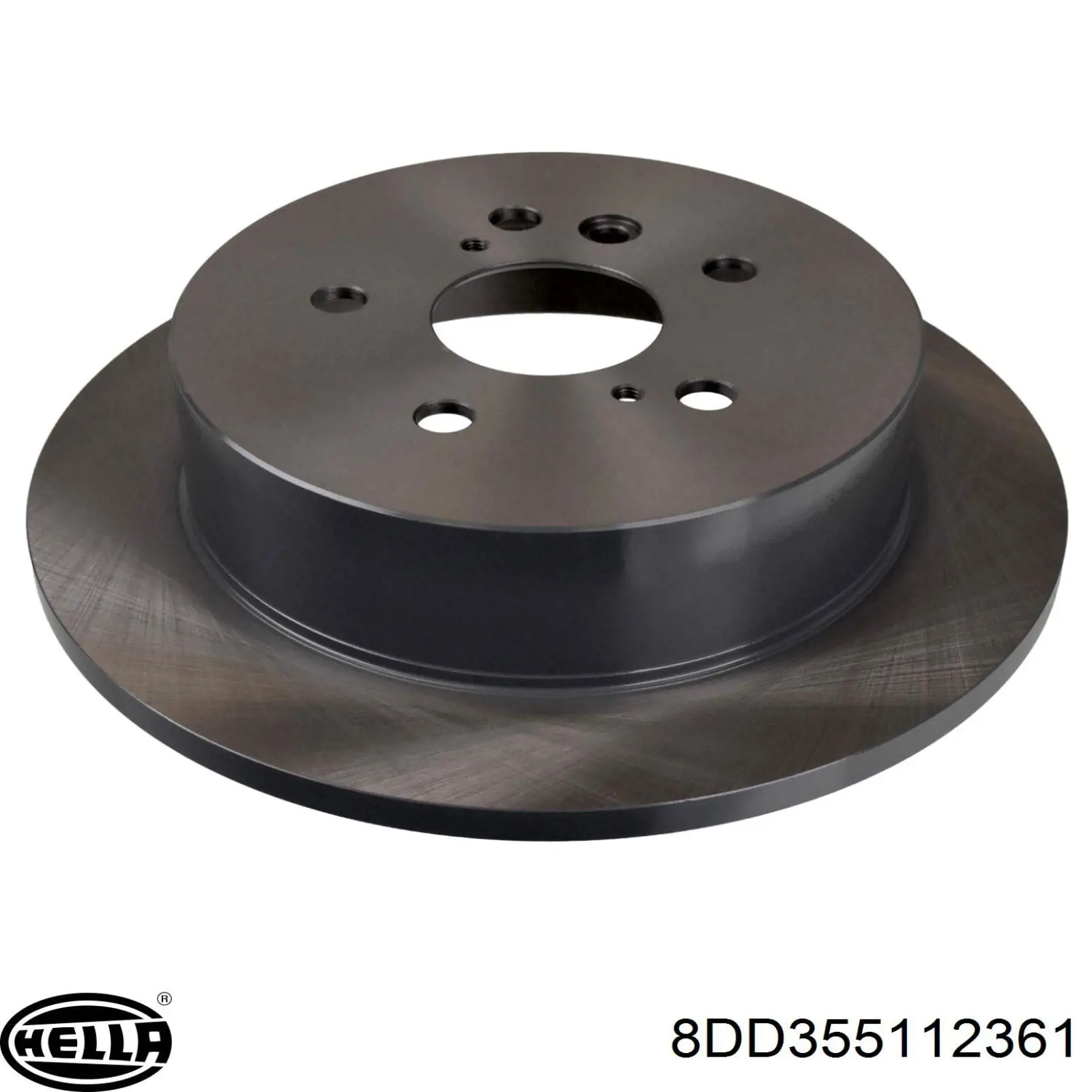 Гальмівні диски 8DD355112361 HELLA