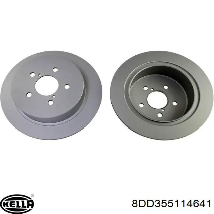 8DD355114641 HELLA Дискові гальма