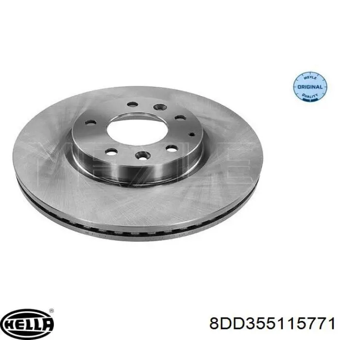 Купити 8DD355115771 HELLA Ротор гальмівний