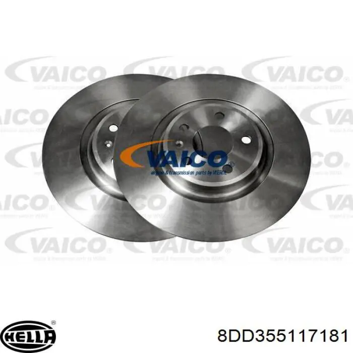 Купити 8DD355117181 HELLA Ротор гальмівний