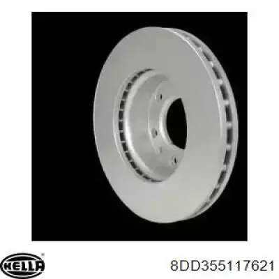 Купити 8DD355117621 HELLA Ротор гальмівний