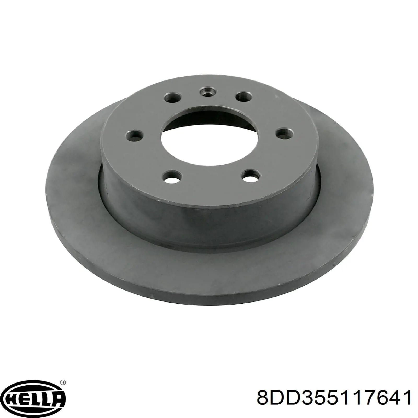 Гальмівні диски 8DD355117641 HELLA