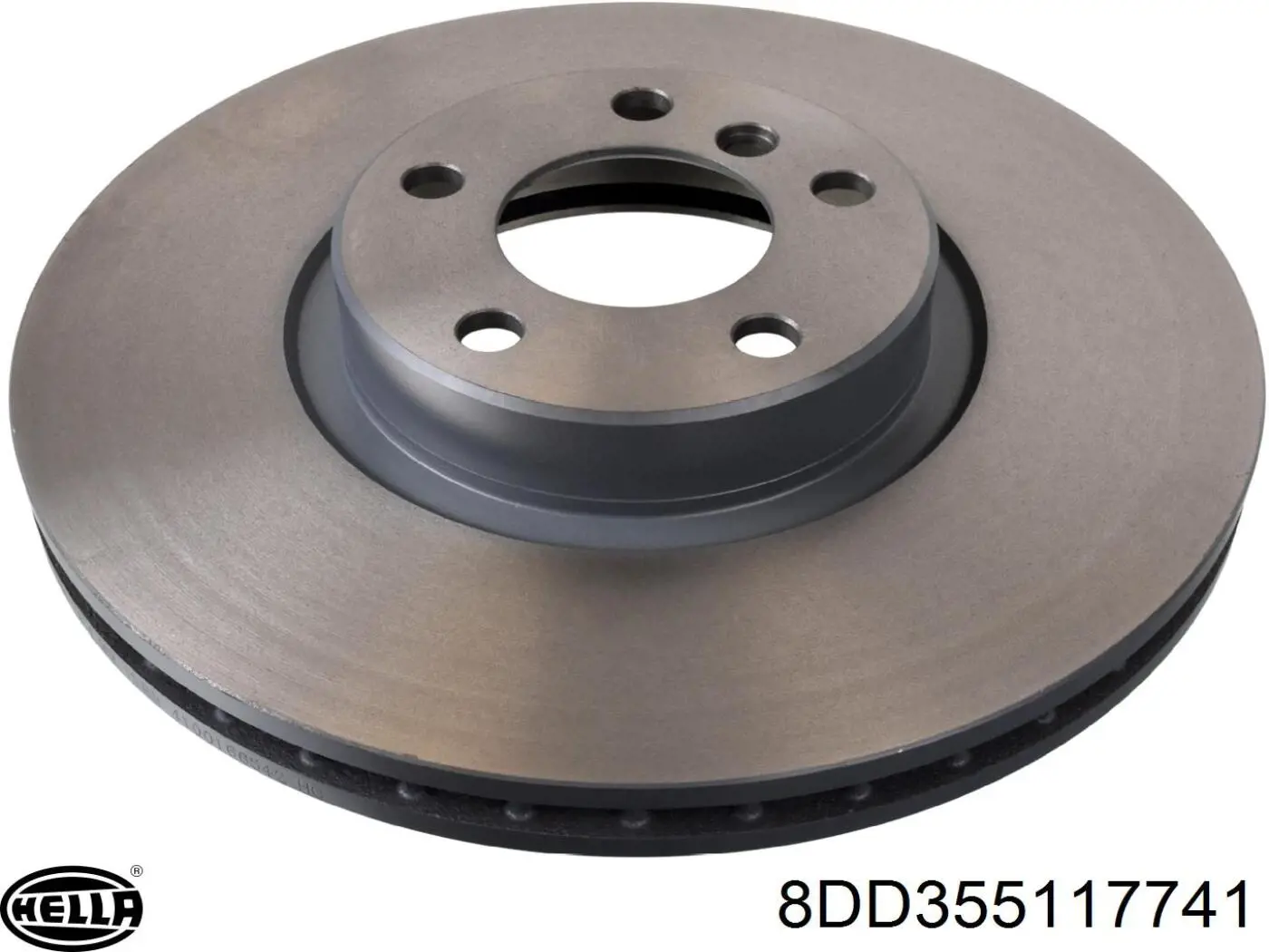 8DD355117741 HELLA Гальмо дискове переднє