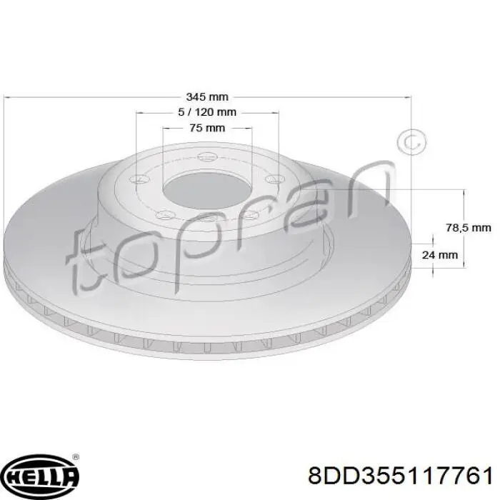 Гальмівні диски EBR1032XPR Power Stop