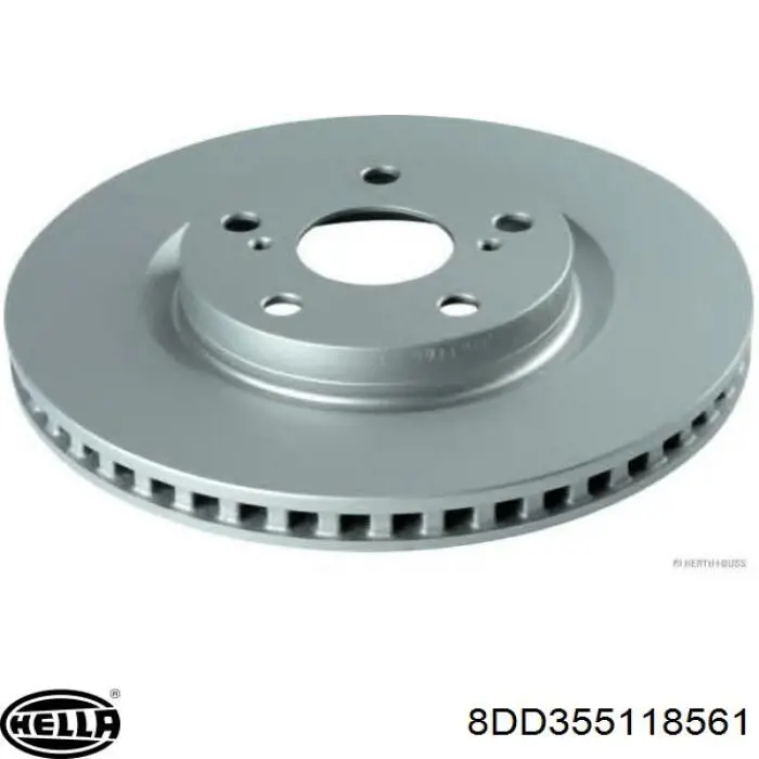 Купити 8DD355118561 HELLA Ротор гальмівний
