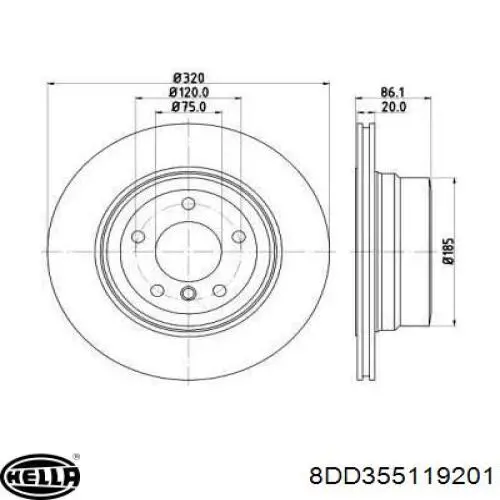 BD3222 Fremax Дискові гальма