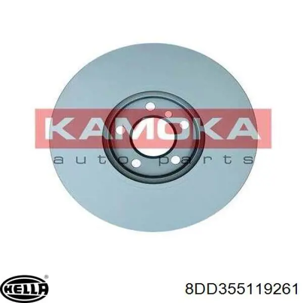 Гальмівні диски передні 8DD355119261 HELLA