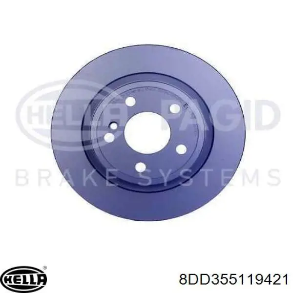 Купити ADU174364 Blue Print Диск заднього гальма