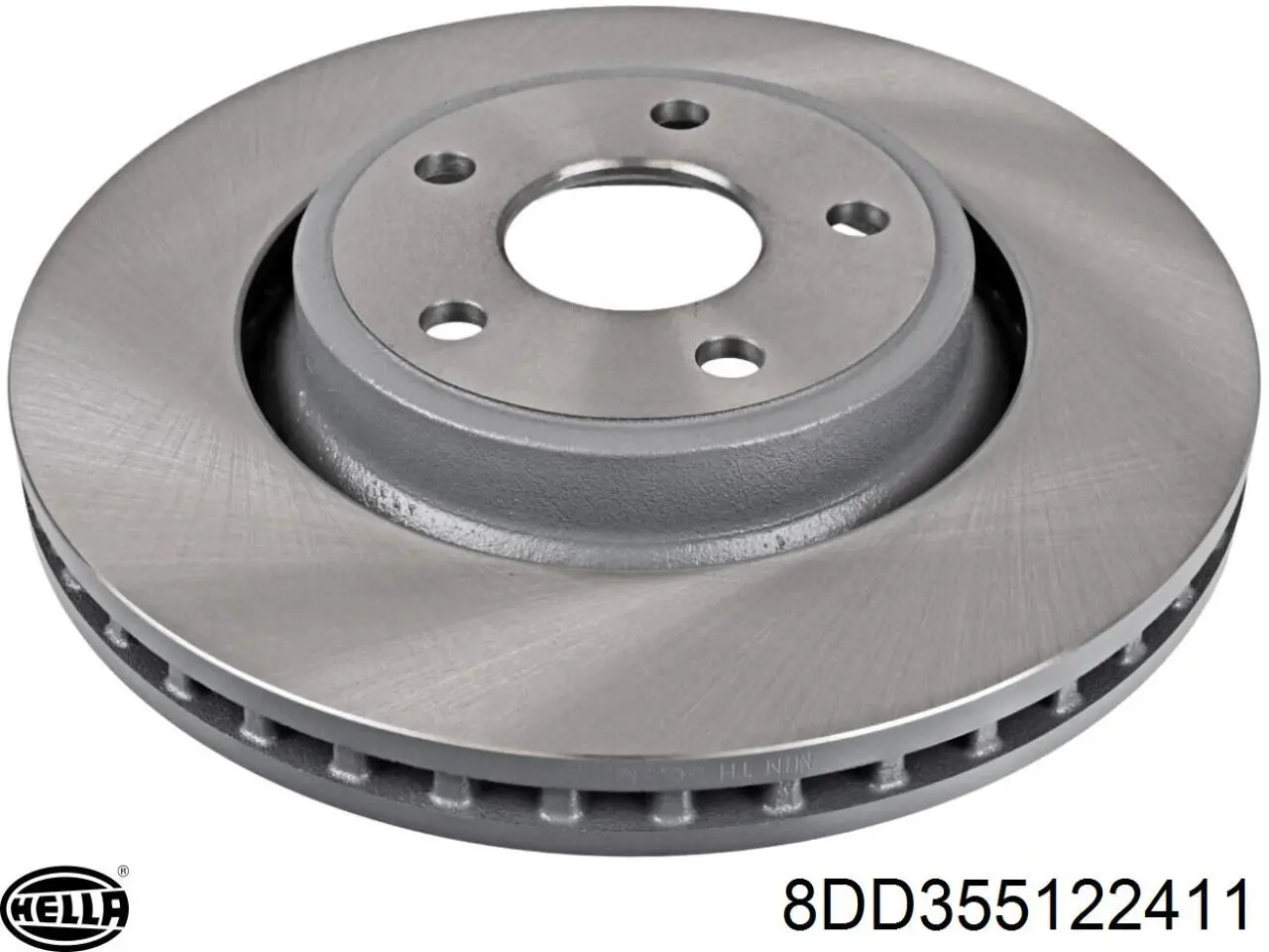 Купити 8DD355122411 HELLA Ротор гальмівний