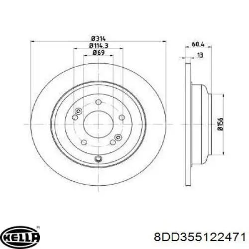 Задні дискові гальма Zimmermann 320382120 ціна, від 66.52 USD