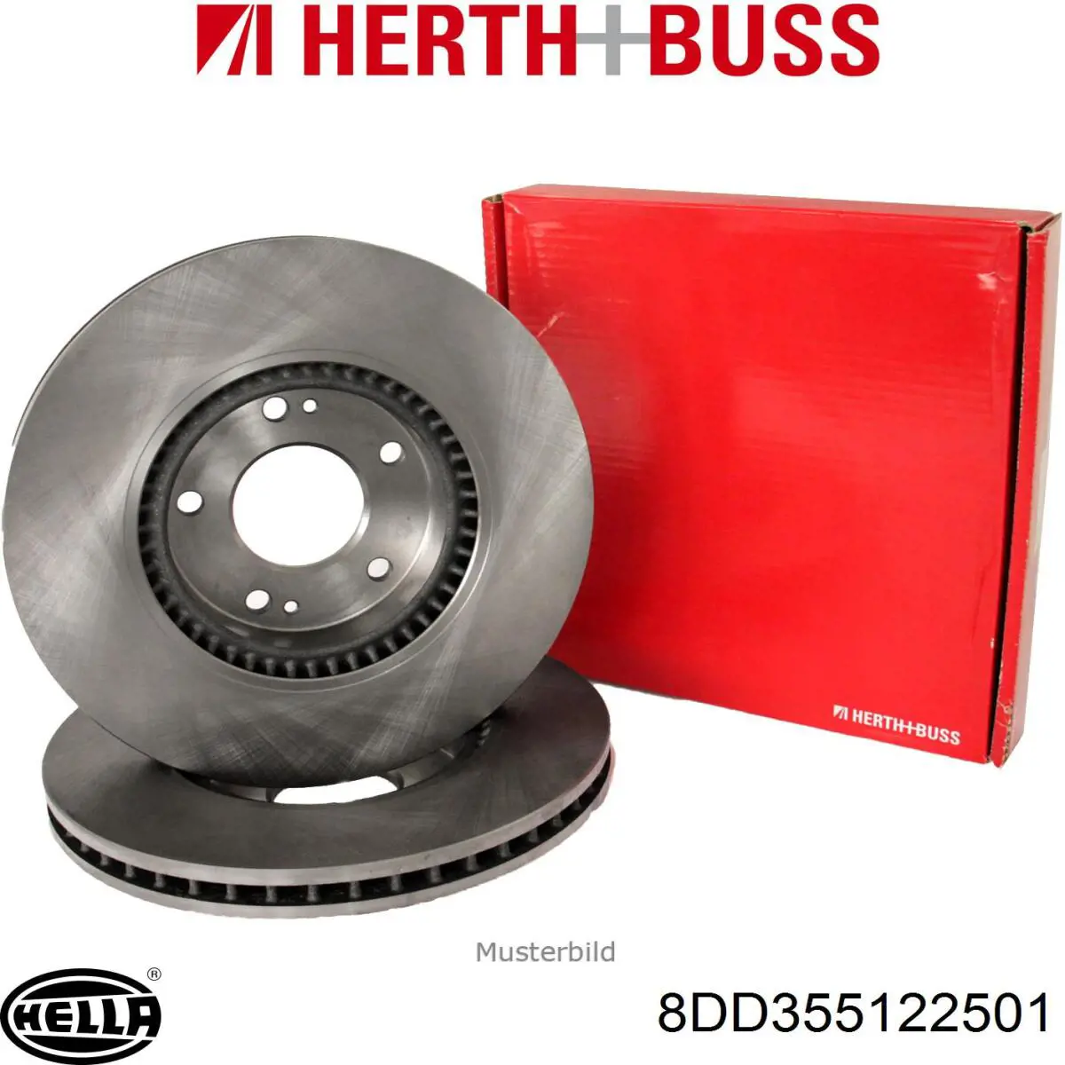 Гальмівні диски передні S5171239900 Hyundai/Kia
