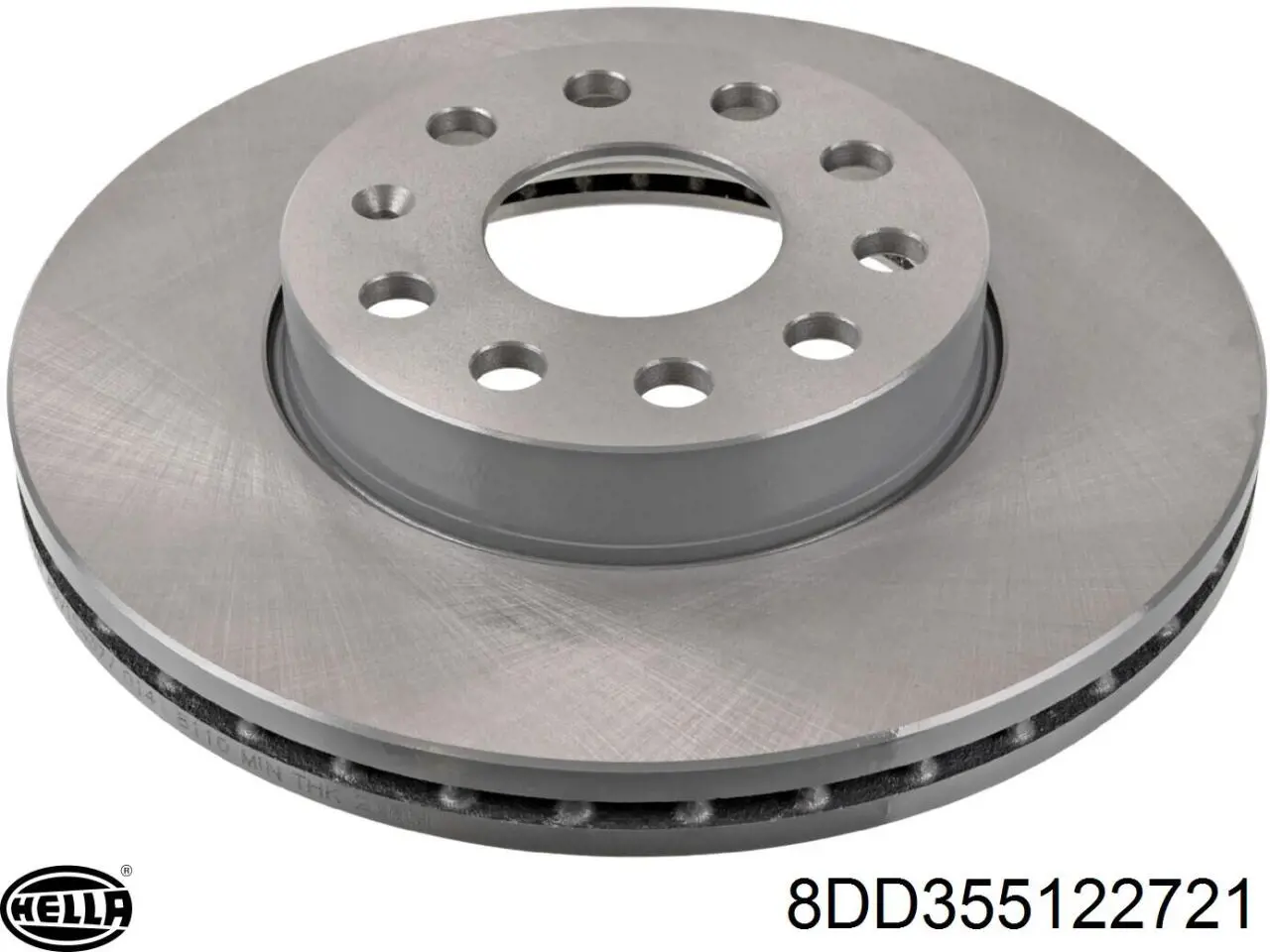 Купити 8DD355122721 HELLA Ротор гальмівний