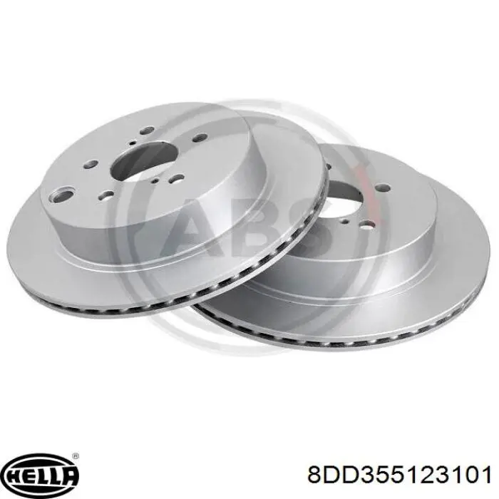Задні дискові гальма Zimmermann 530247120 ціна, від 64.52 USD