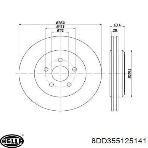 Гальмівні диски AR83079XPR Power Stop