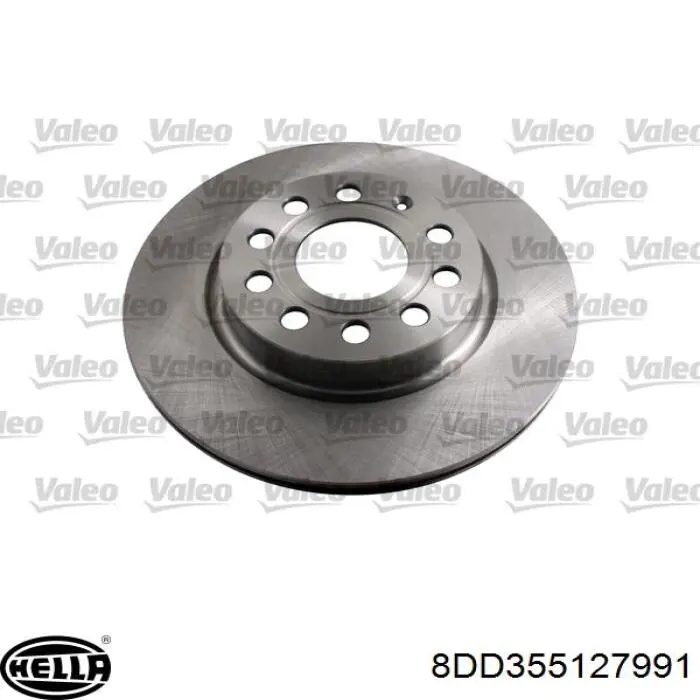Диск гальмівний передній HELLA 8DD355127991