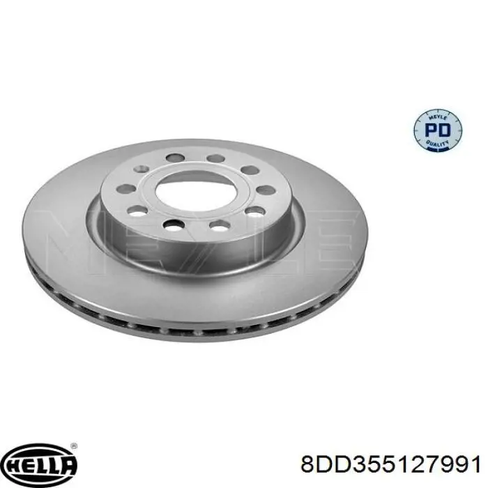 Купити 8DD355127991 HELLA Ротор гальмівний