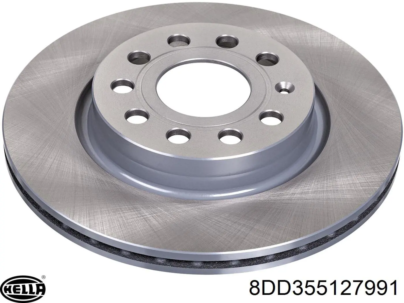 Диск переднього гальма HELLA 8DD355127991 ціна, від 38.62 USD
