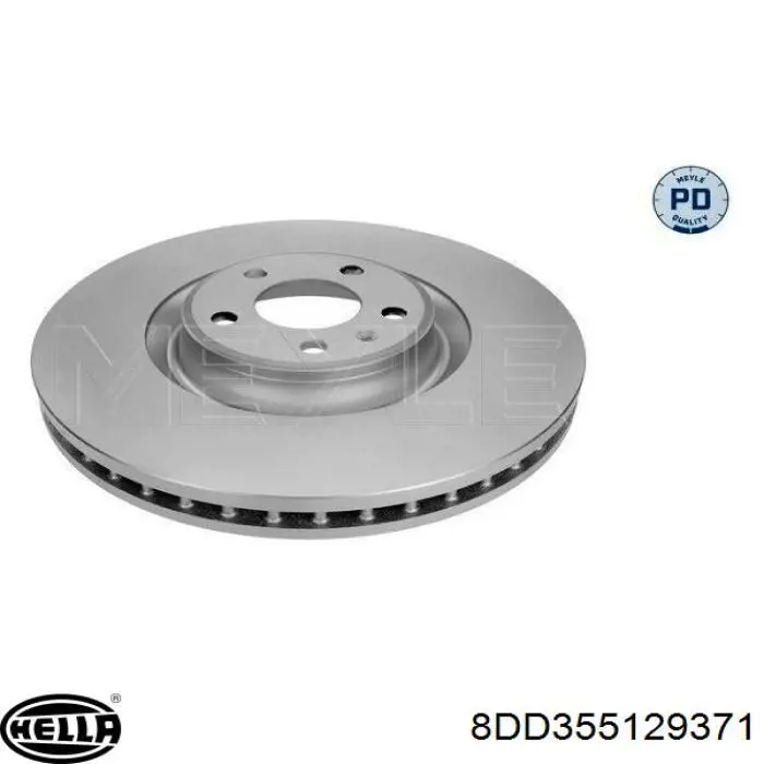 Купити 8DD355129371 HELLA Ротор гальмівний