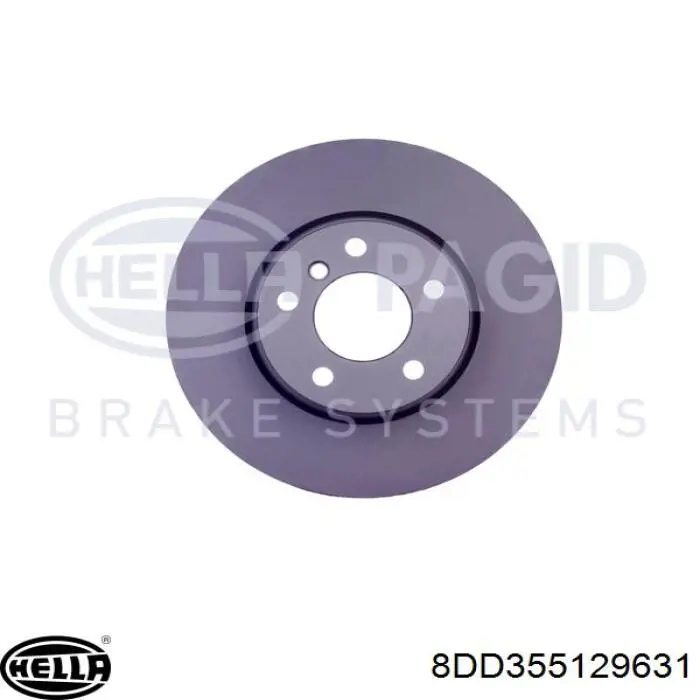 Купити 8DD355129631 HELLA Ротор гальмівний