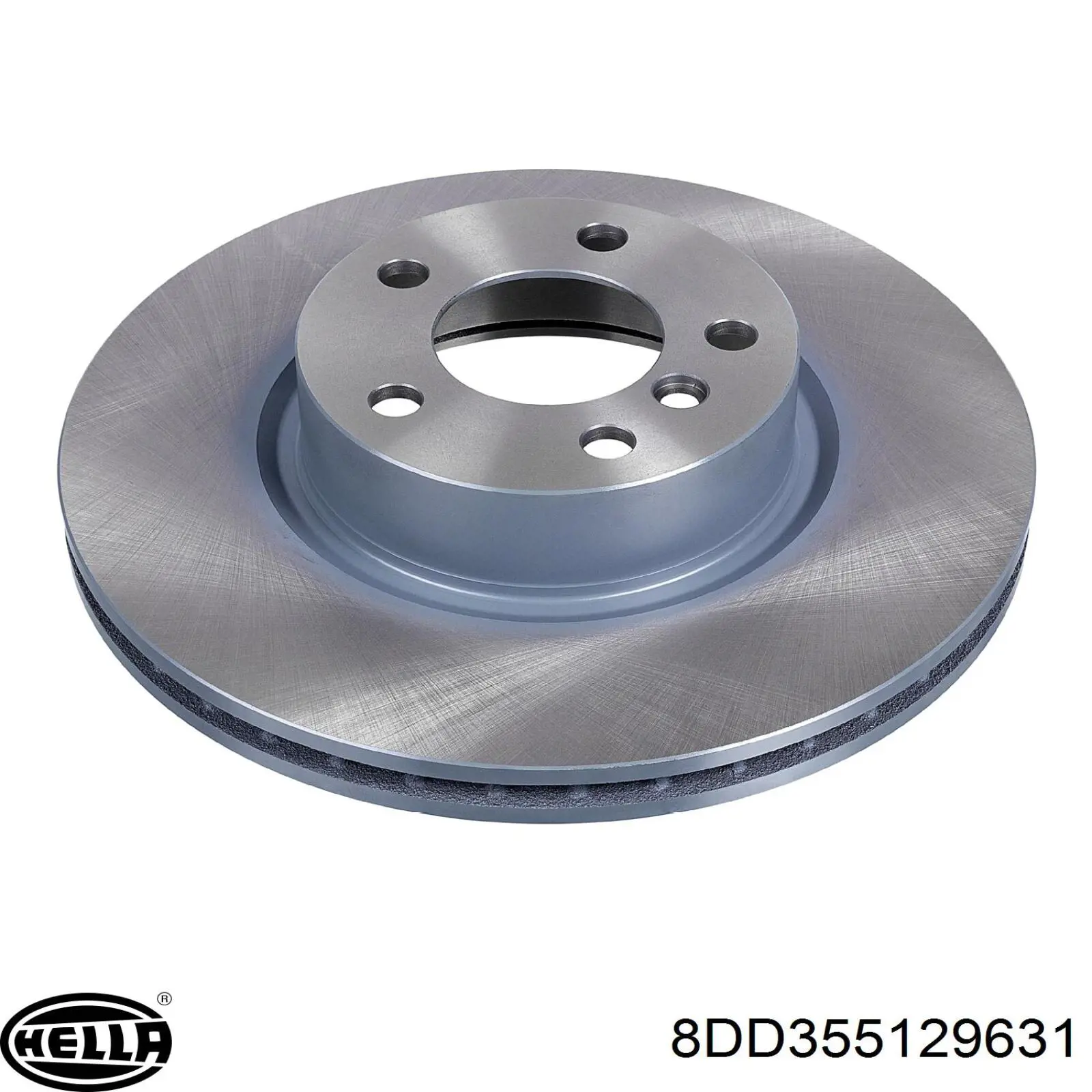 Гальмівні диски передні 8DD355129631 HELLA