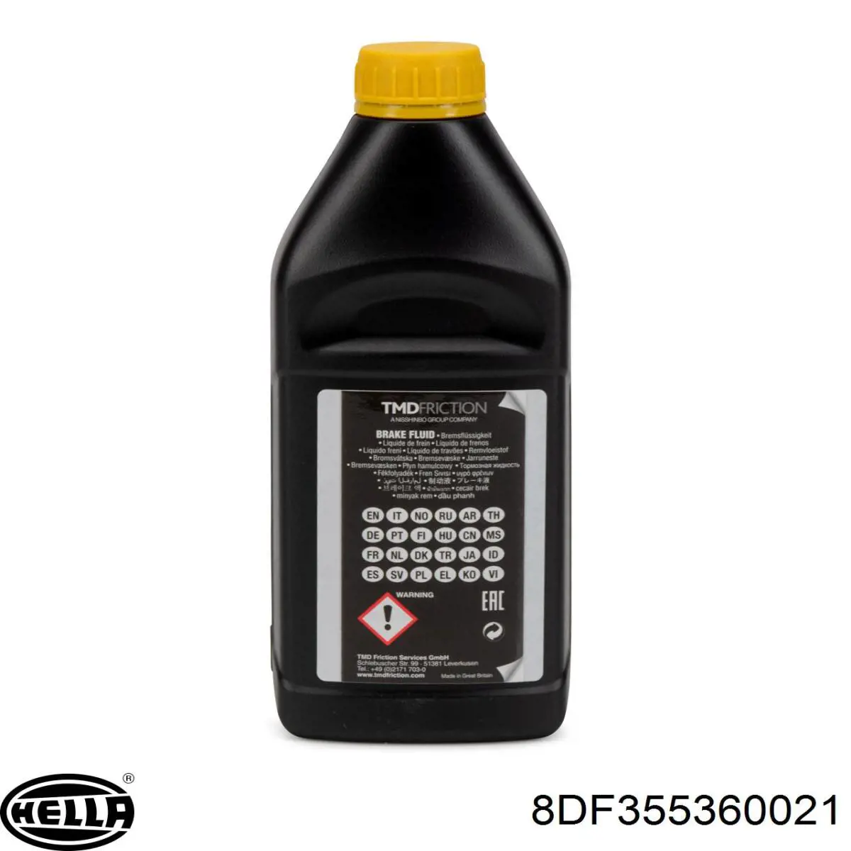 Купити 8DF355360021 HELLA Рідина гальмівна