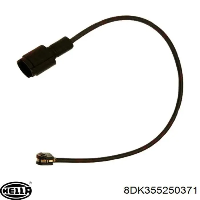 Купити 8DK355250371 HELLA Датчик зносу гальмівних колодок, задній