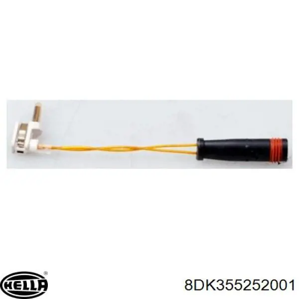 Датчик зносу гальмівних колодок, задній 8DK355252001 HELLA