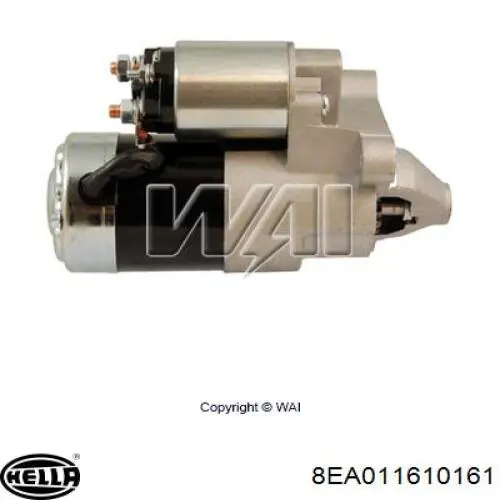 Стартер автомобільний Delco Remy RAS34995