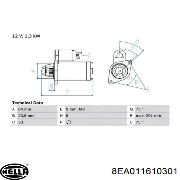 Купити CST15138AS Casco Стартер