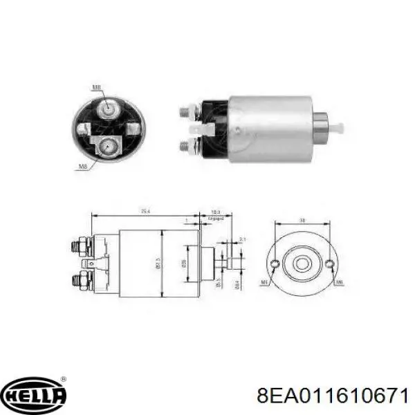 Стартер автомобільний Magneti Marelli 063721221010