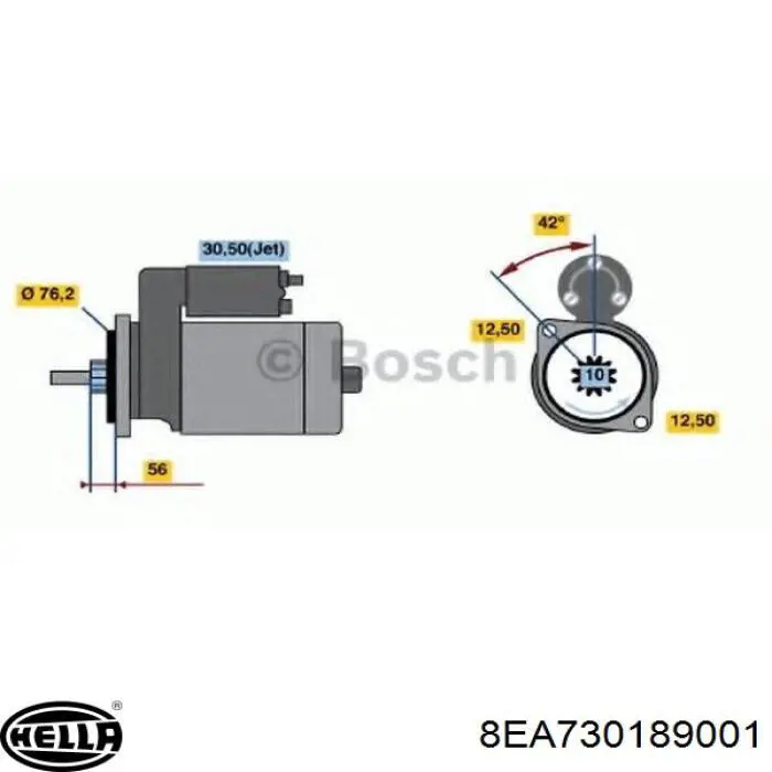 Купити A0001107022 ADE Стартер
