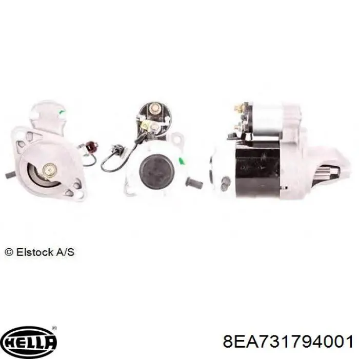 Стартер Nissan/Infiniti 2330070Y01RE ціна, від 51.10 USD
