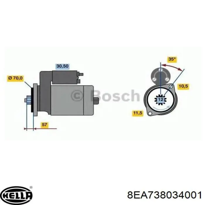 Стартер автомобільний Magneti Marelli 943212951010