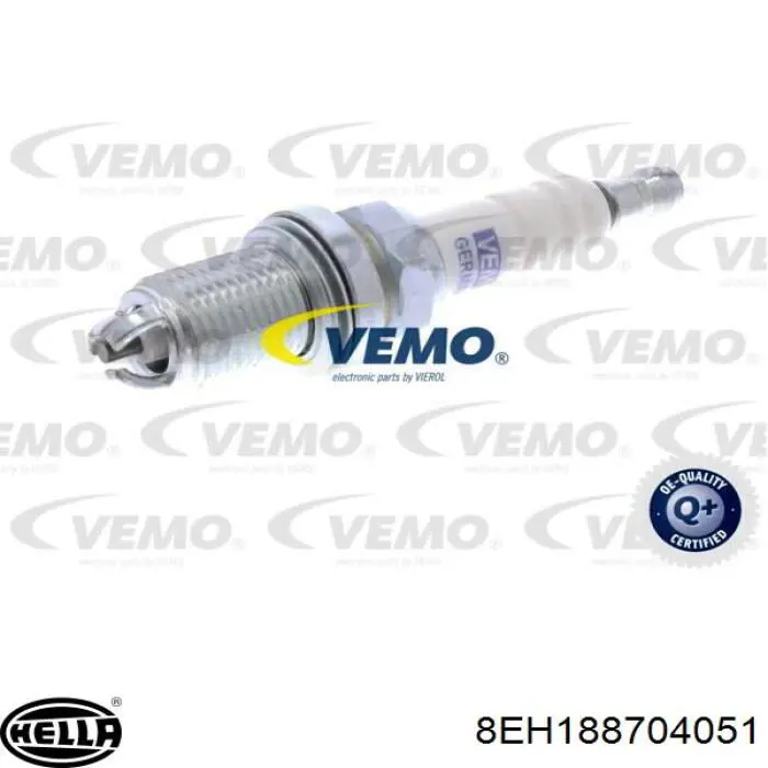 Свічки запалювання 8EH188704051 HELLA