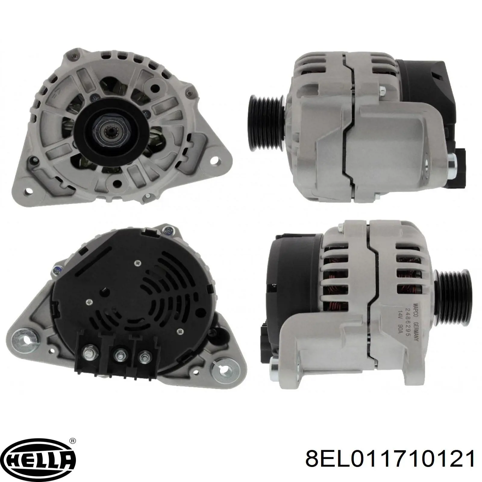 Генератор автомобільний Ford 0123310054