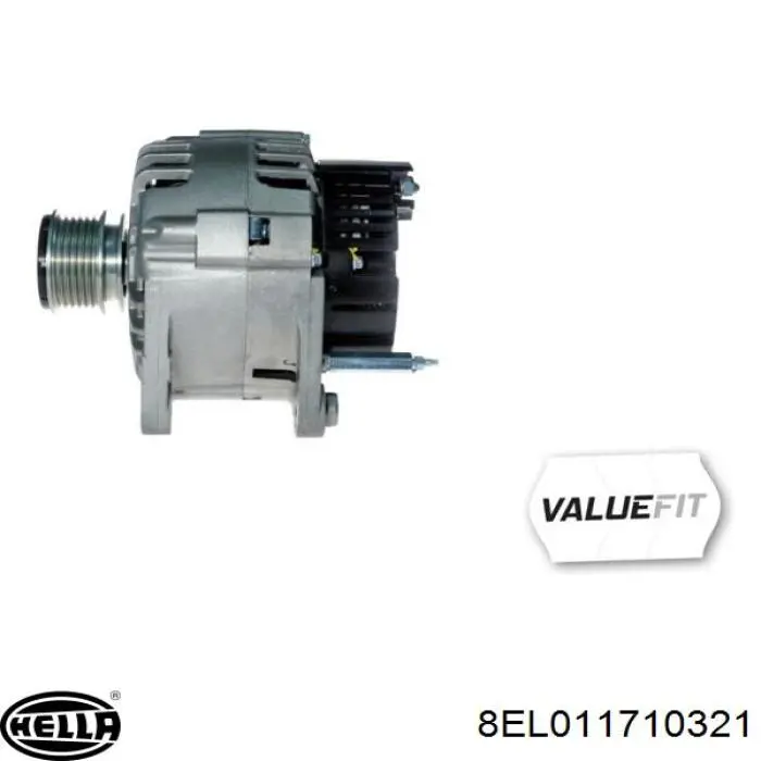 Генератор HELLA 8EL011710321 ціна, від 56.37 USD