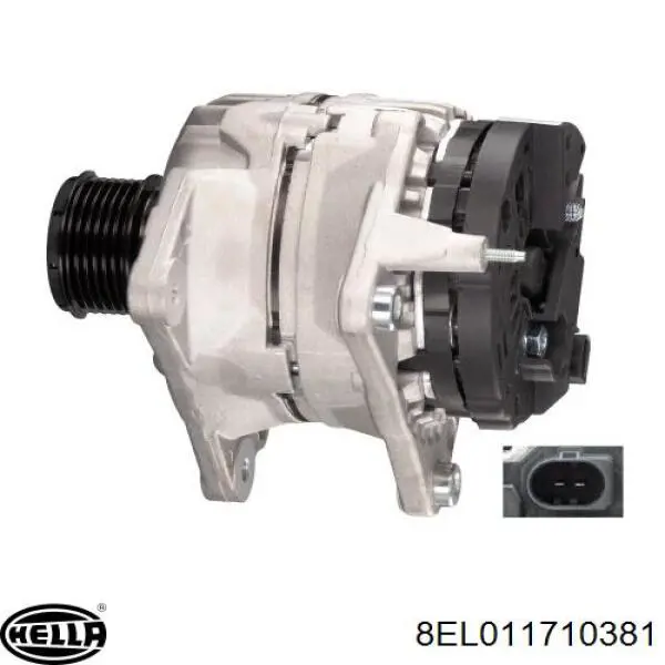 Генератор 8EL011710381 HELLA