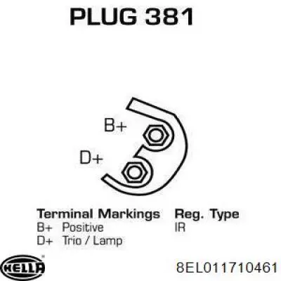 Купити 0124615002 Peugeot/Citroen Генератор