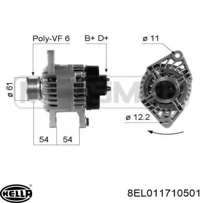 Генератор As-pl A4043PR ціна, від 111.37 USD