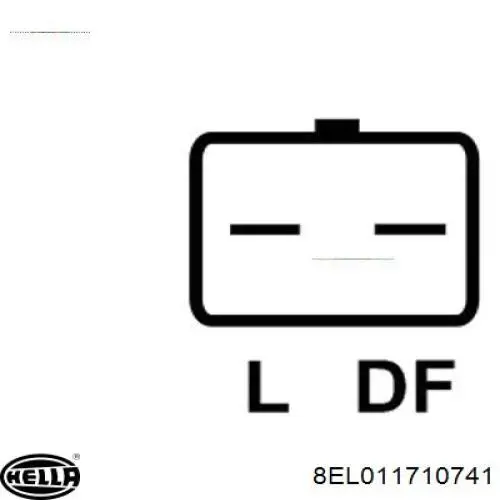 Генератор Renault (RVI) 7701478093 ціна, від 56.37 USD