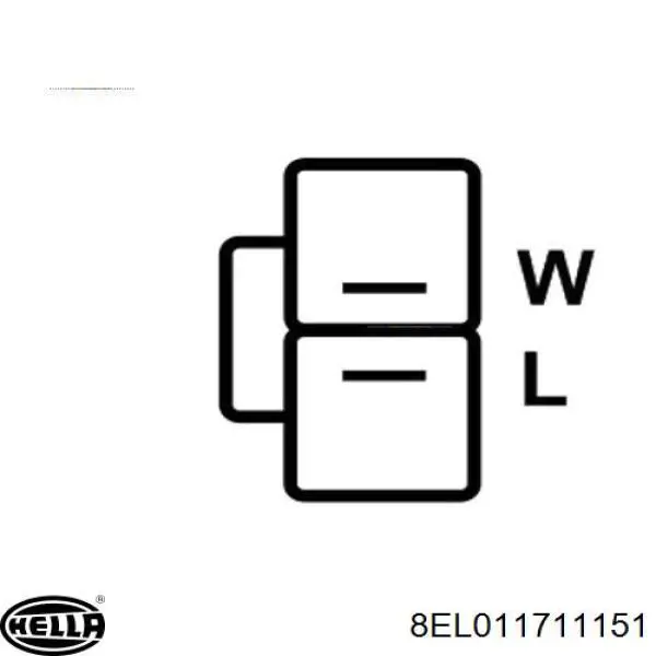 Генератор автомобільний ERA 210062A
