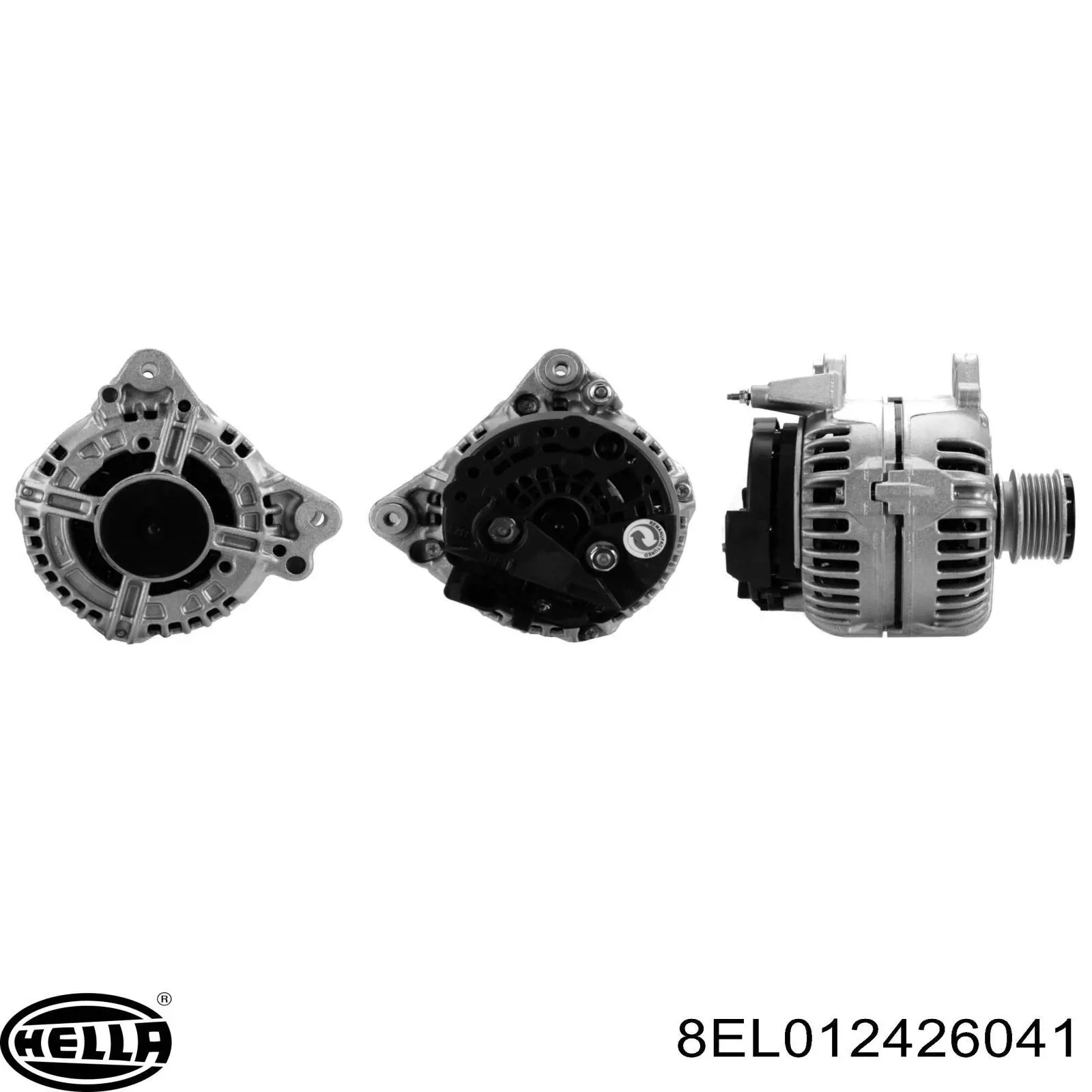 Генератор автомобільний HELLA 8EL012426041