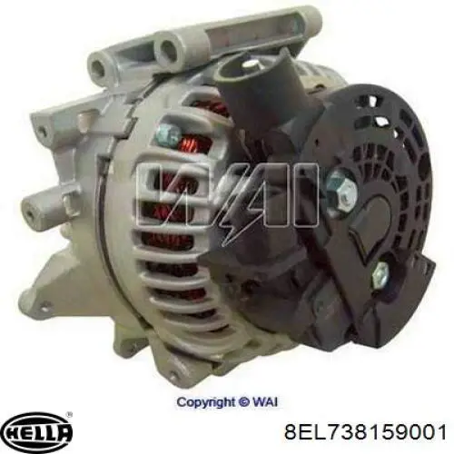 Генератор автомобільний HELLA 8EL738159001
