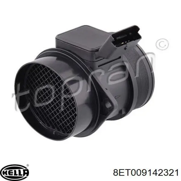 Датчик масової витрати повітря HELLA 8ET009142321 ціна, від 54.06 USD
