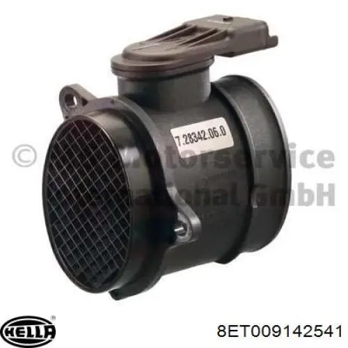 Датчик масової витрати повітря HELLA 8ET009142541 ціна, від 54.22 USD