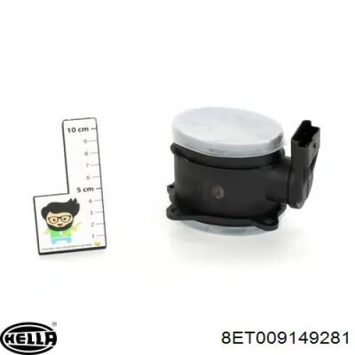Датчик масової витрати повітря HELLA 8ET009149281 ціна, від 60.42 USD