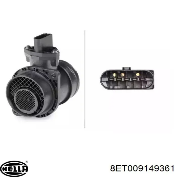 Купити 8ET009149361 HELLA Повітромір