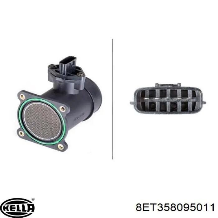 8ET358095011 HELLA Датчик витрати повітря