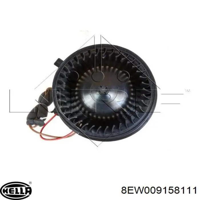 Вентилятора пічки 8EW009158111 HELLA