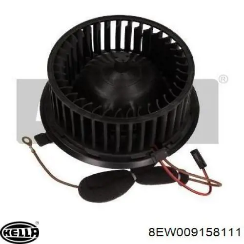 8EW009158111 HELLA Електромотор пічки